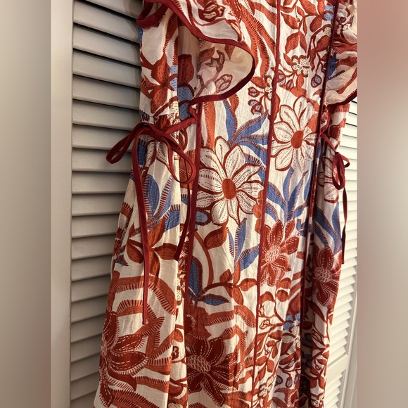 Entro Floral V-Neck Dress - Picture 3 of 5